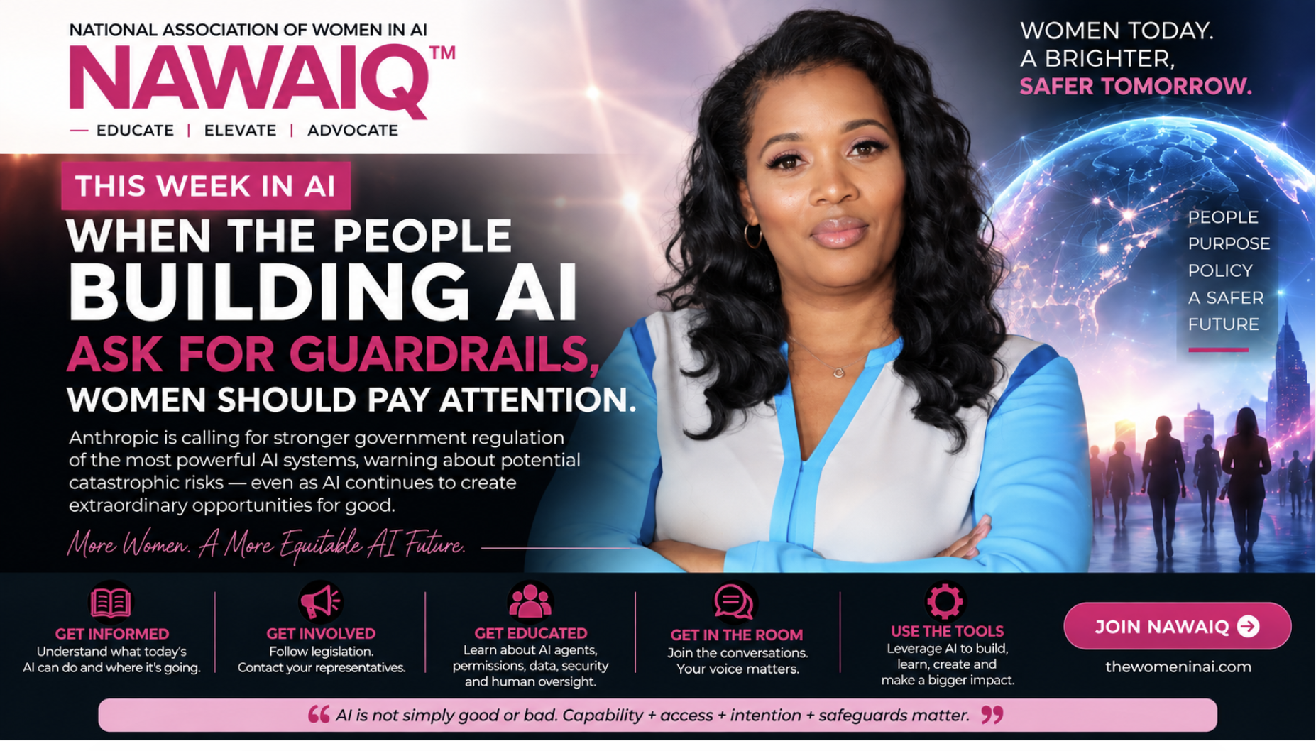 This Week in AI: When the People Building AI Ask for Guardrails, Women Should Pay Attention