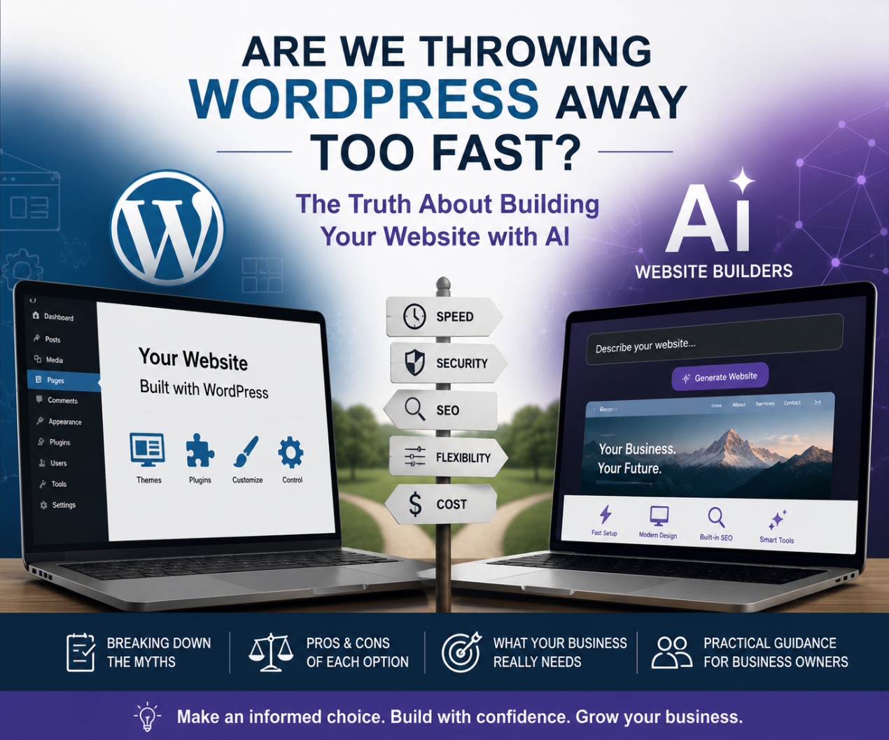 Are We Throwing WordPress Away Too Fast? The Truth About Building Your Website With AI